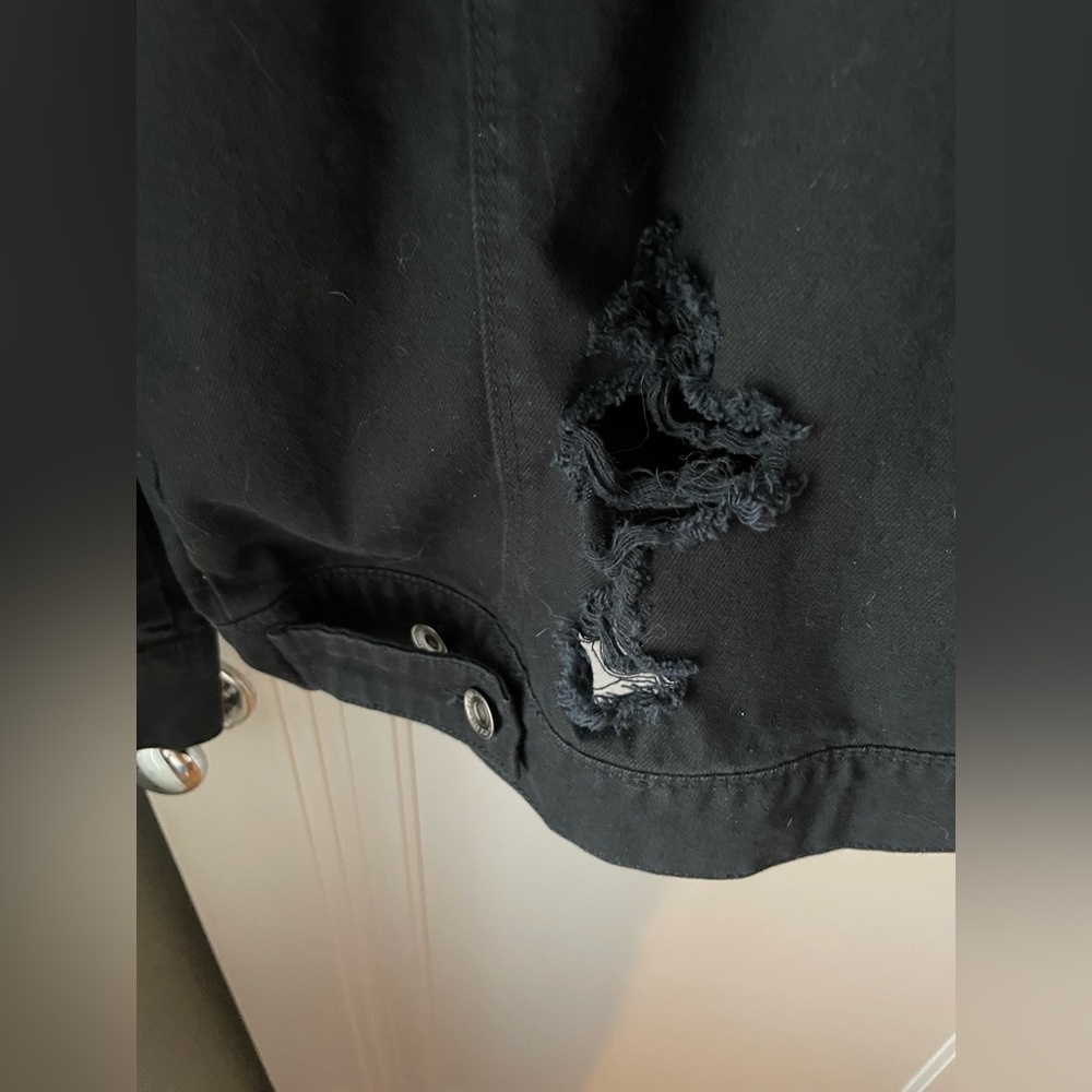 Distressed Jean Jacket - Picture 5 of 5